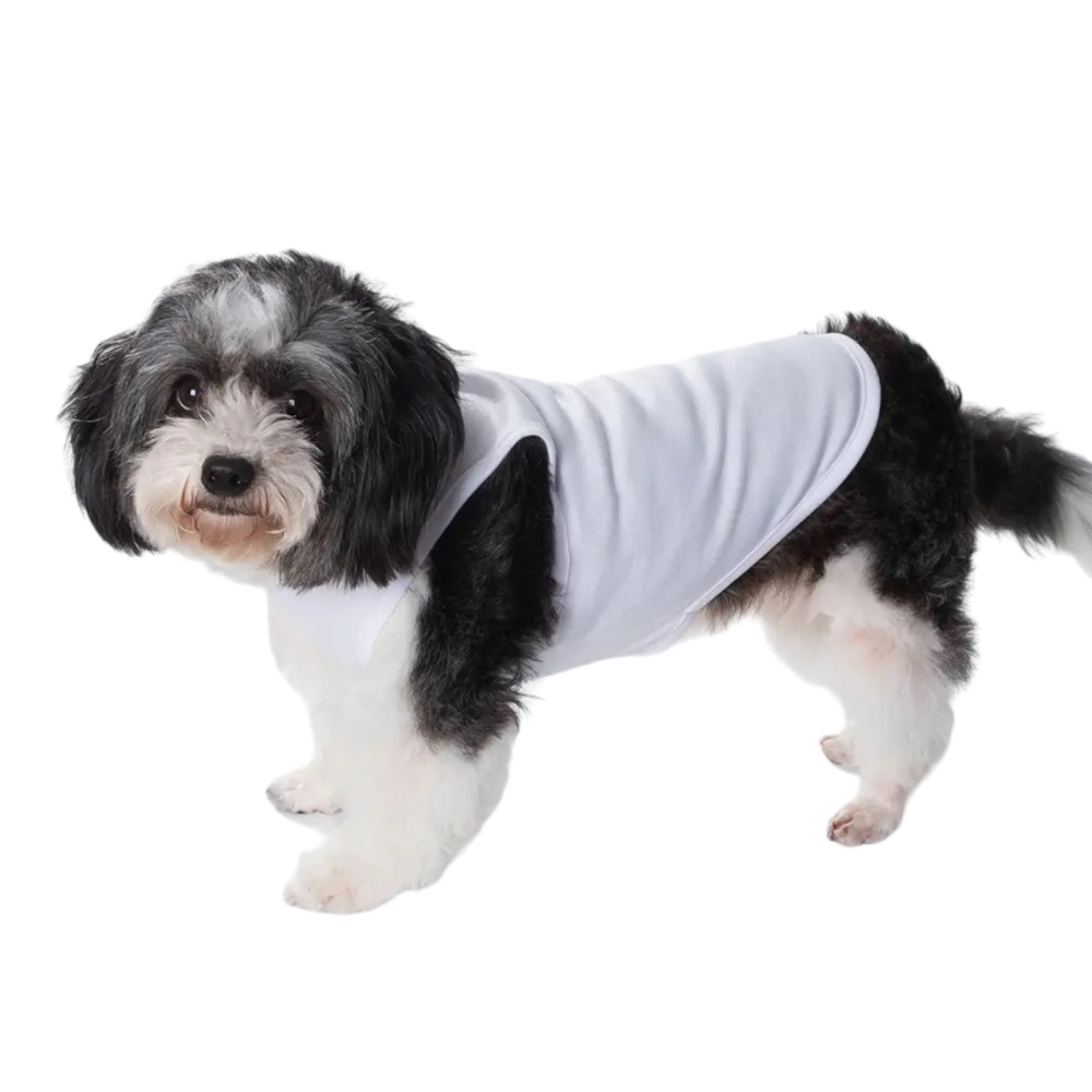 Talking Dog Club Tanky's Tank Tops for Dogs and Cats (White) image 3