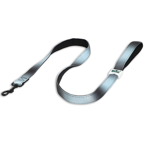 Basil Padded Leash for Dogs (Black/Gray) image 1