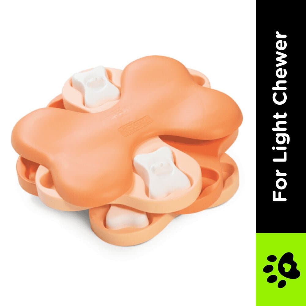 Outward Hound Puppy Tornado Interactive Treat Dispensing Toy (Pink level 2 Intermediate) image 2