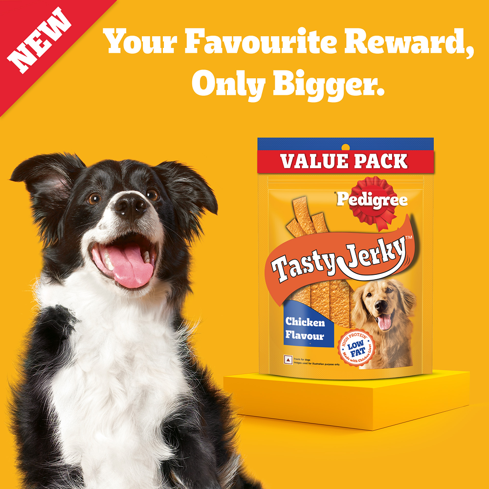 Pedigree Chicken Flavour Tasty Jerky Dog Treat image 3