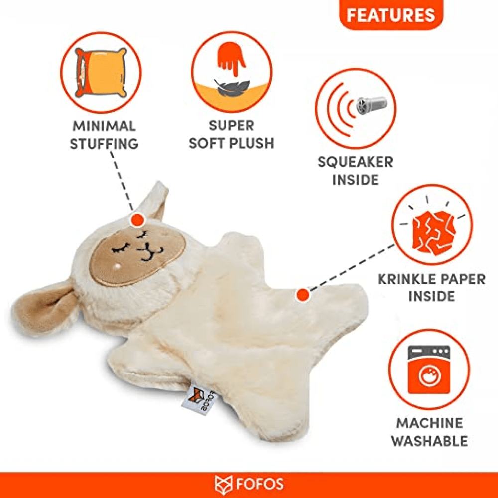 Barkbutler x Fofos Glove Plush Sheep Toy for Cats image 4
