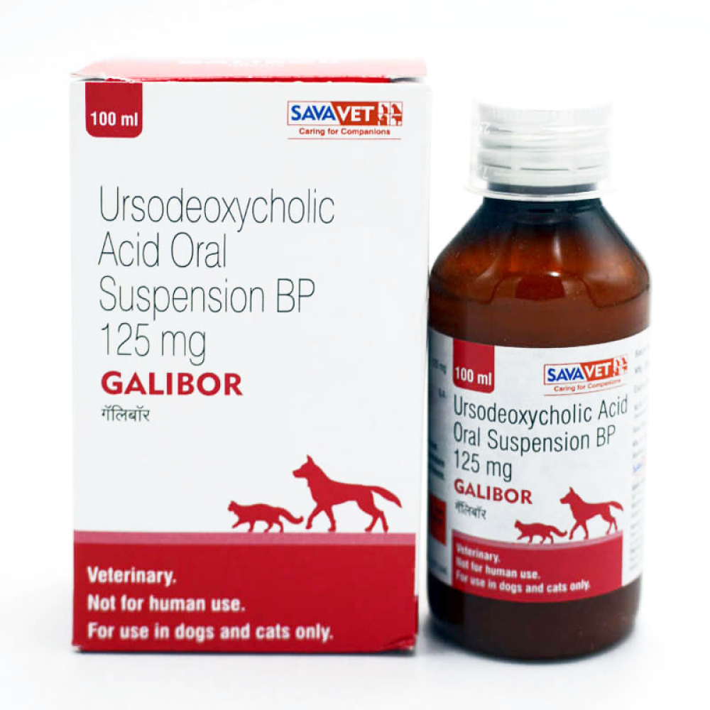 Savavet Galibor Supsension (Ursodeoxycholic Acid) for Dogs & Cats (100ml) image 2