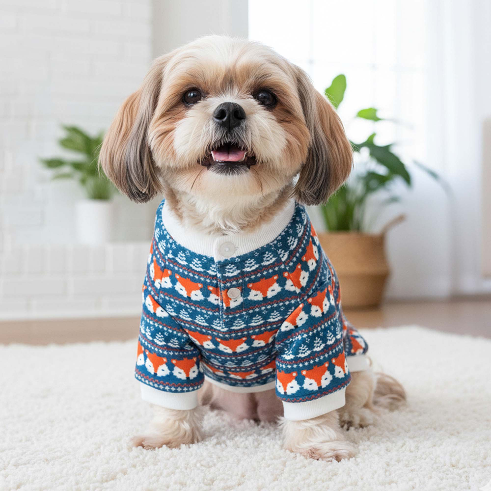 Pets Way Foxwagen Winter Sweatshirts for Dogs image 1