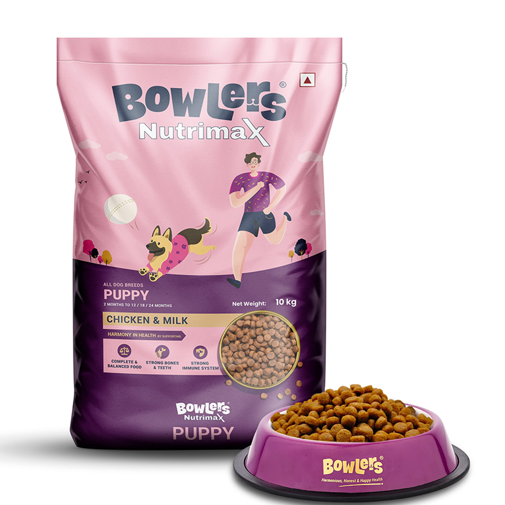 Bowlers Chicken and Milk Nutrimax Puppy Dog Dry Food image 5
