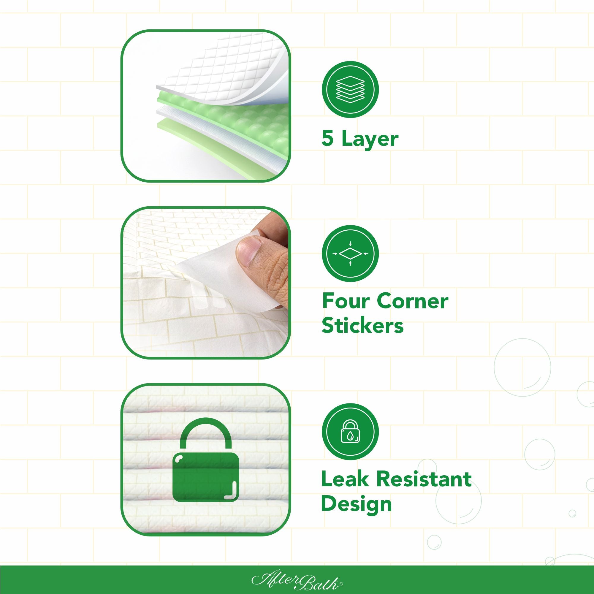 Afterbath SuperDry Training Pads for Dogs & Cats (60x90cm) image 5