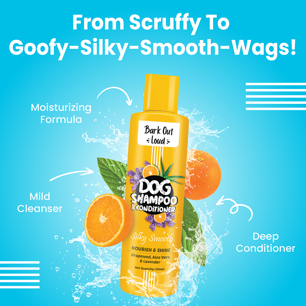 Bark Out Loud Silky Smooth Shampoo & Conditioner for Dogs image 2