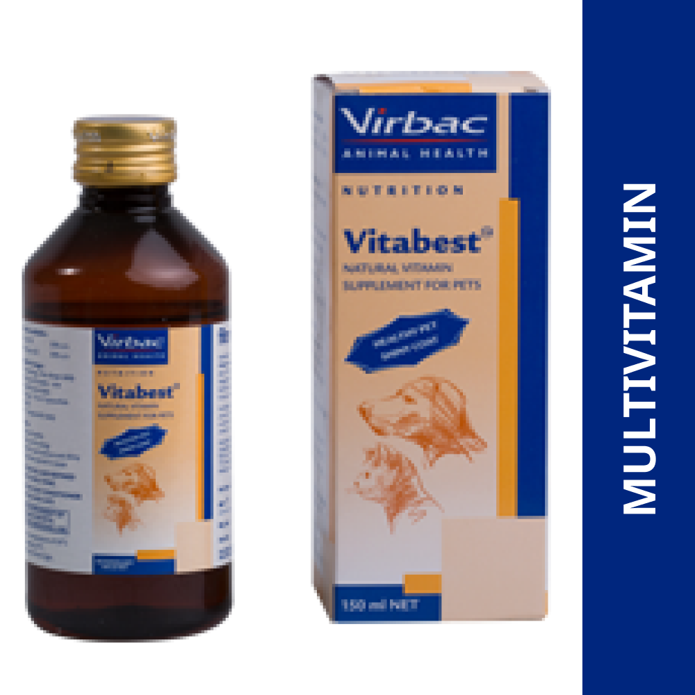 Virbac Vitabest Multi Vitamin Supplement for Dogs and Cats image 2