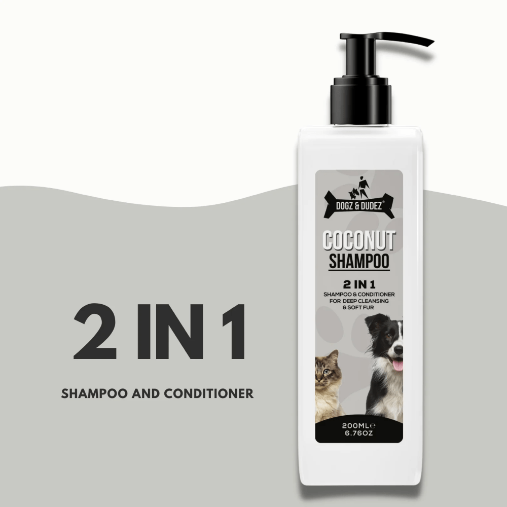 DOGZ & DUDEZ Coconut Shampoo for Dogs and Cats image 7