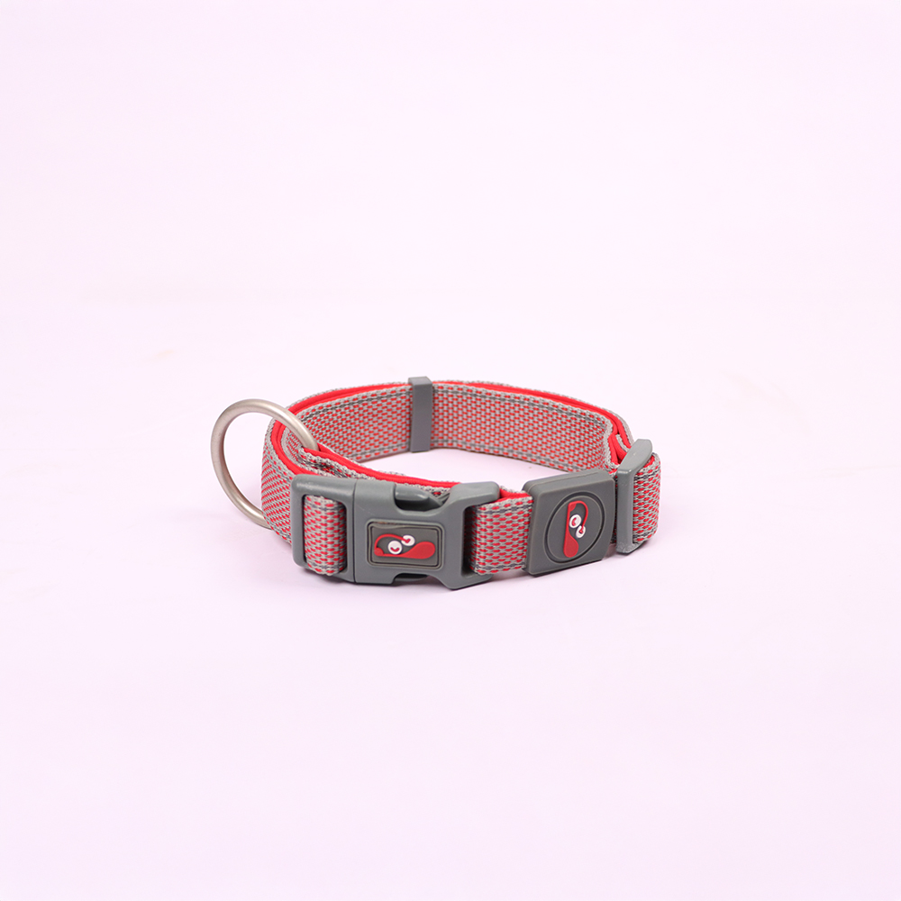 Skatrs Adjustable Collar for Dogs & Cats (Red)