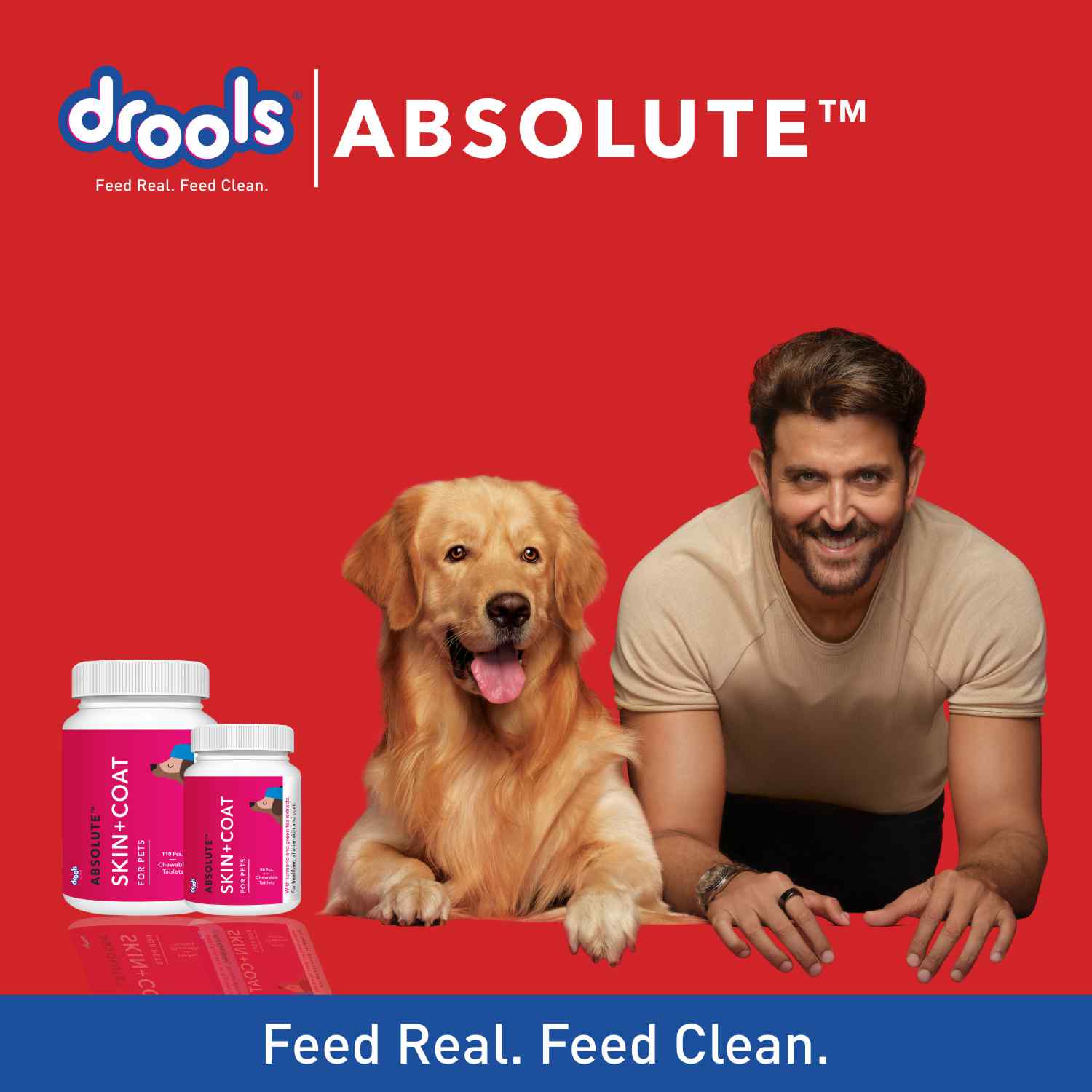 Drools Absolute Vitamin And Skin & Coat Supplement Tablets for Dogs Combo image 10