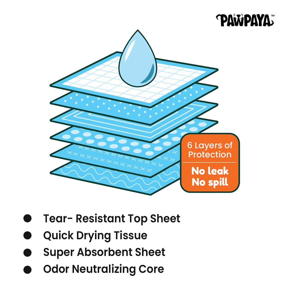 Pawpaya Carbon Training Pad for Dogs (White) image 3