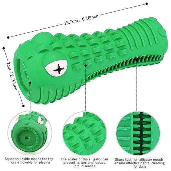 Pawsindia Croc Dental Toy for Dogs image 6