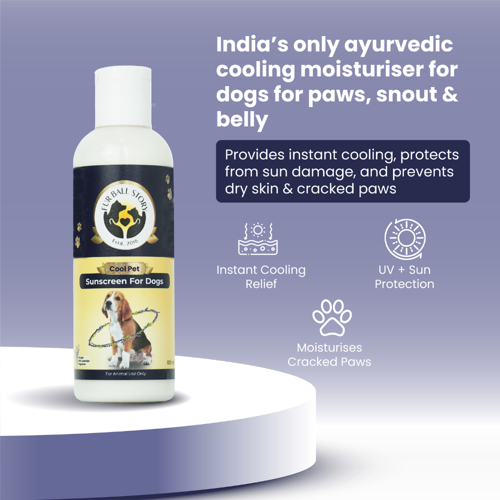 FurBall Story Cool Pet Sunscreen and Moisturizer for Dogs and Cats image 2