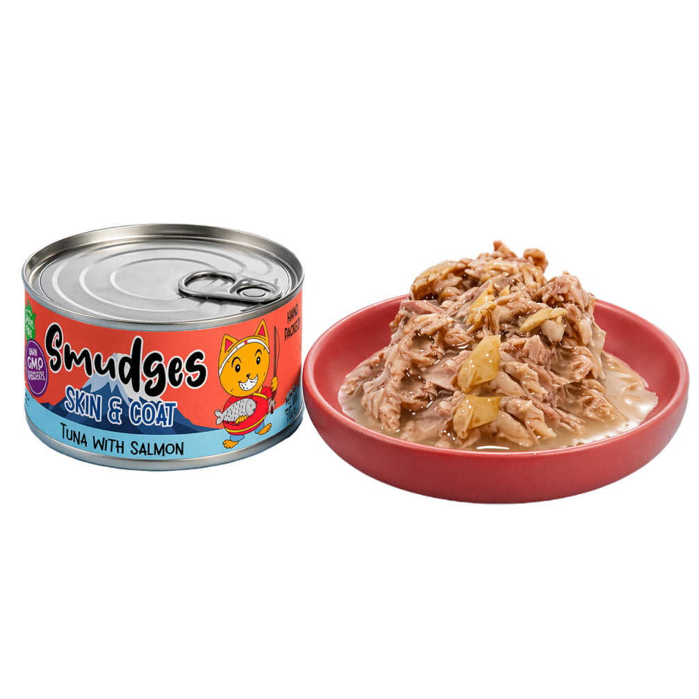 Smudges Tuna Flakes with Salmon in Soft Jelly Adult Cat Wet Food image 3