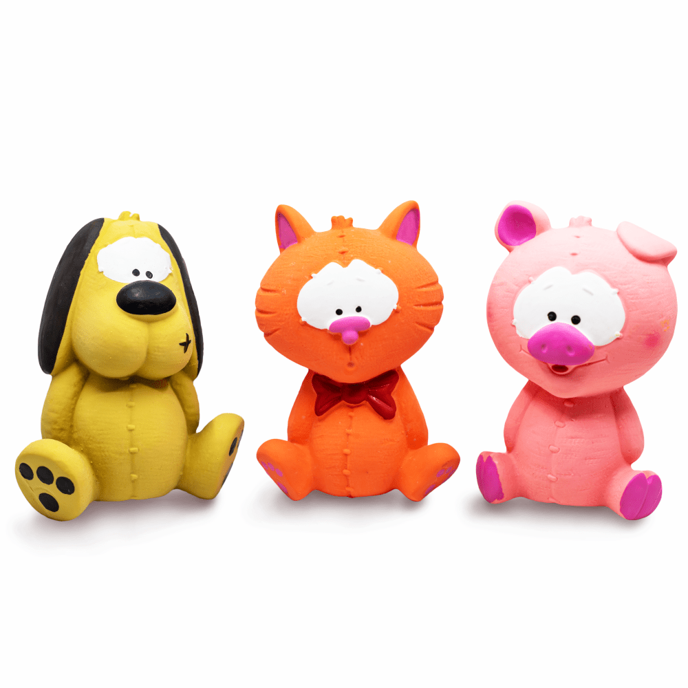 Barkbutler x Fofos Latex Bi Small Pig Toy for Dogs image 8