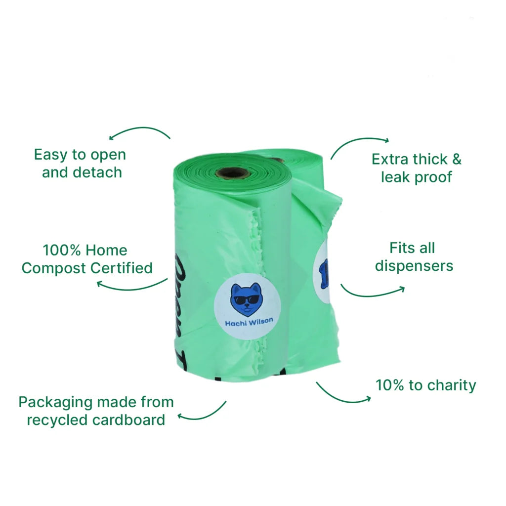 Hachi Wilson Dog Poop Bag Rolls for Dogs image 2