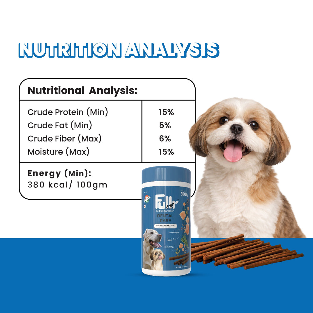 Fullr Dental Care Dog Treats Rosemary & Fennel Soft & Chewy Sticks for Dogs image 5