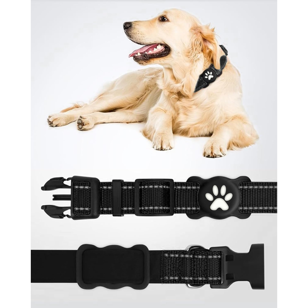 QPets Waterproof Silicon Air Tag Hodler for Dogs and Cats image 7