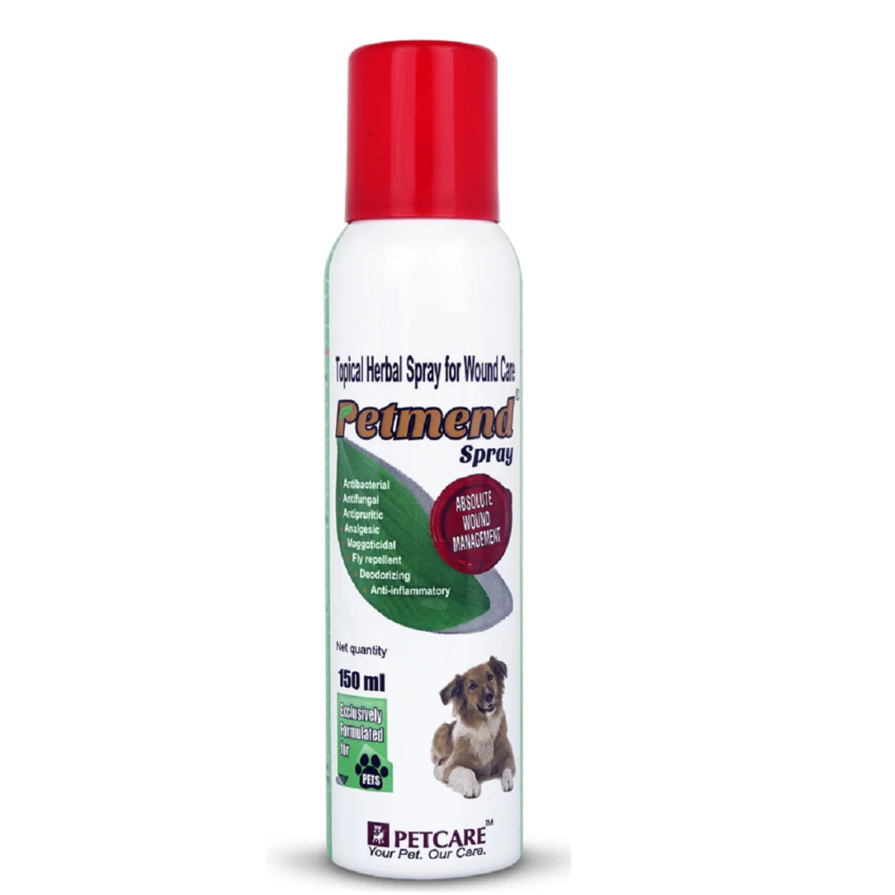 Petcare Petmend Spray Herbal Care for Wound care for Dogs