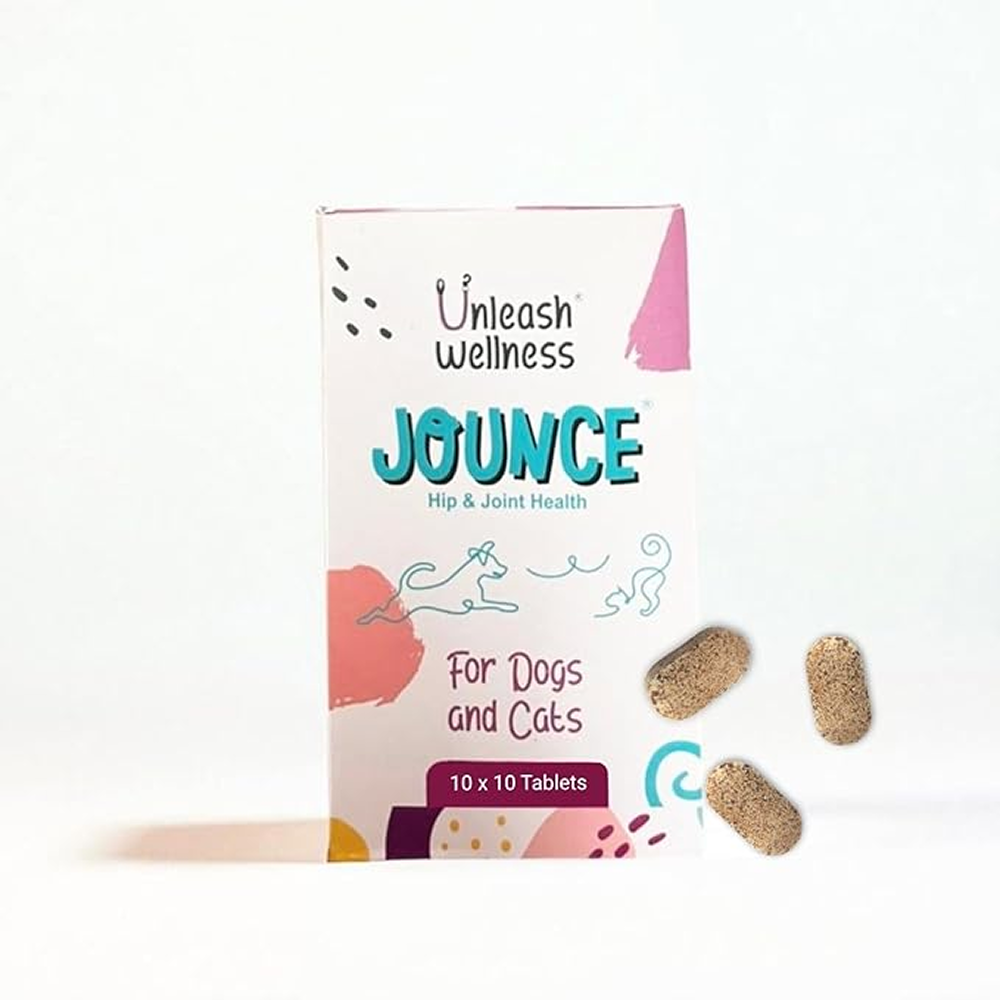 Unleash Wellness Jounce Hip and Joint Support Chews for Dogs and Cats