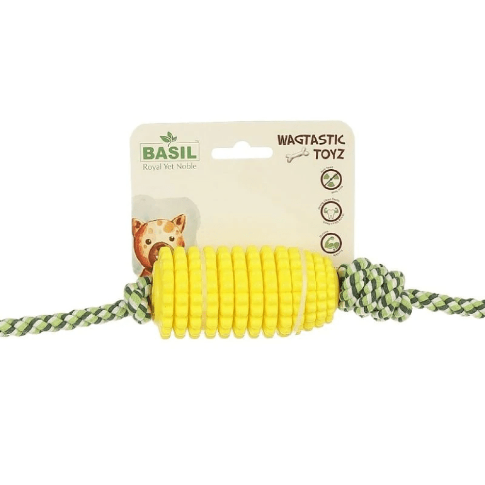 Basil Corn with Rope Toy for Dogs image 3
