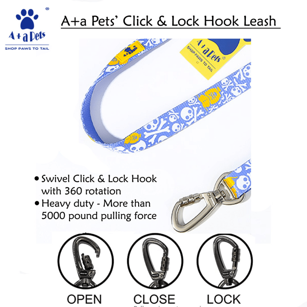 A Plus A Pets Leash in Pirate Design for Dogs image 2