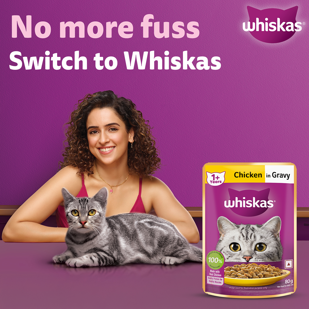 Whiskas Chicken in Gravy Adult Cat Wet Food image 9
