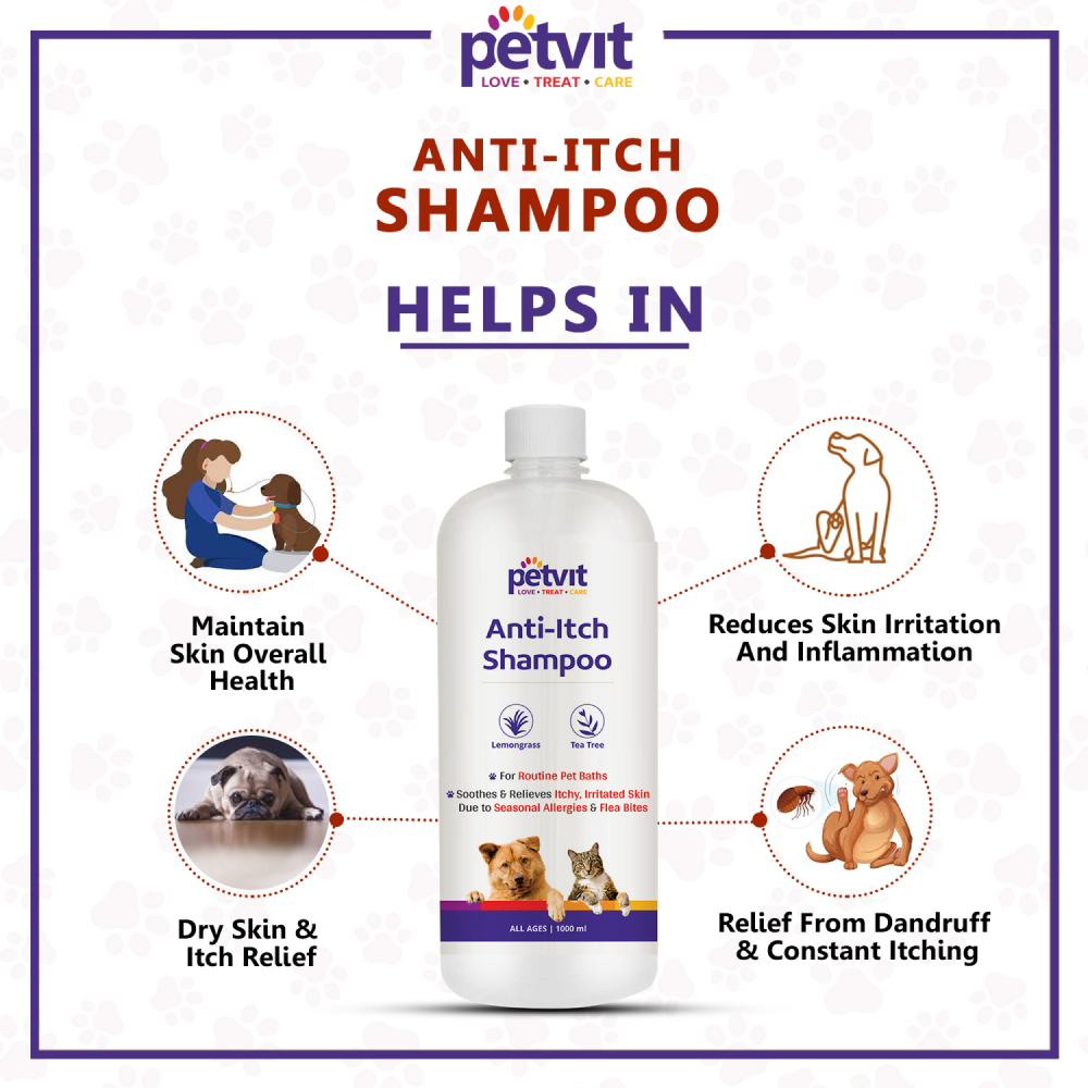 Petvit Anti Itch Shampoo for Dogs and Cats image 7