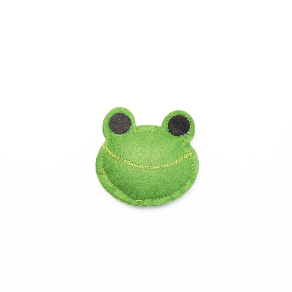 Skatrs Toadoo Frog Catnip Toy for Cats