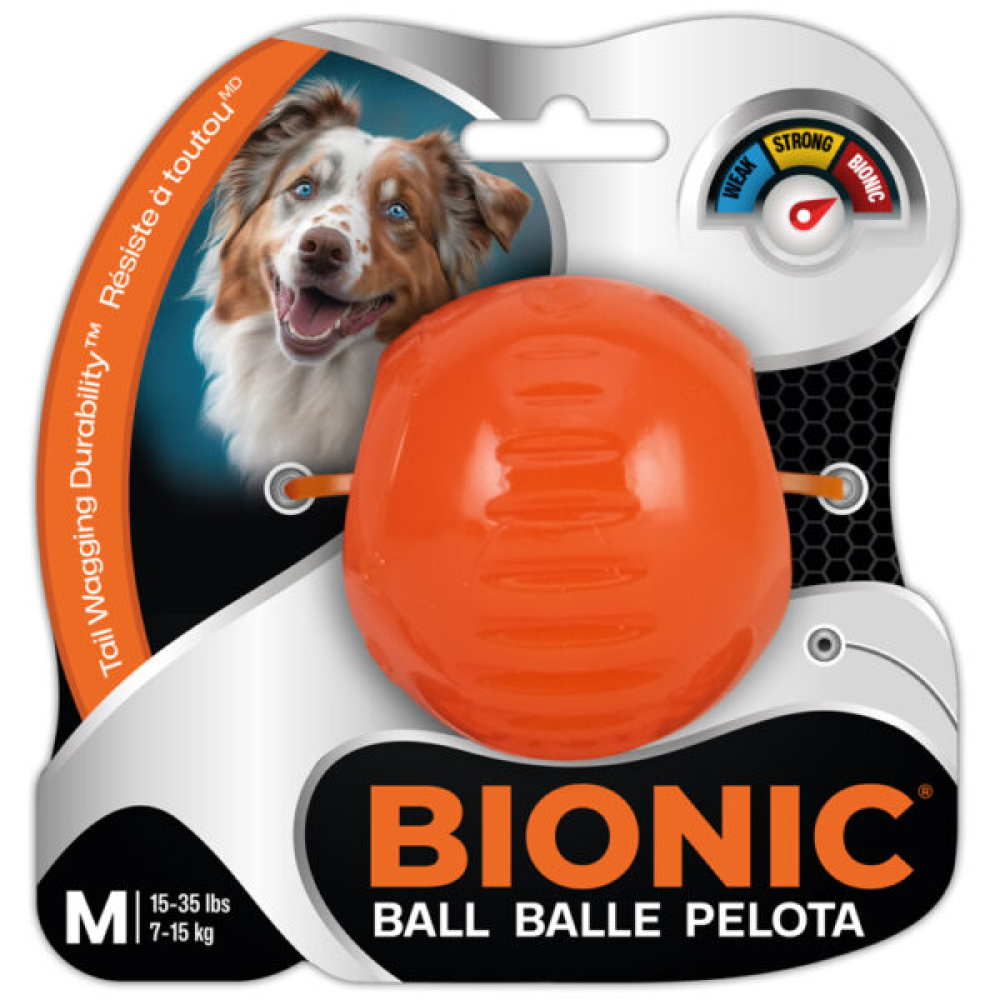 Bionic Ball Toy for Dogs (Orange) image 2