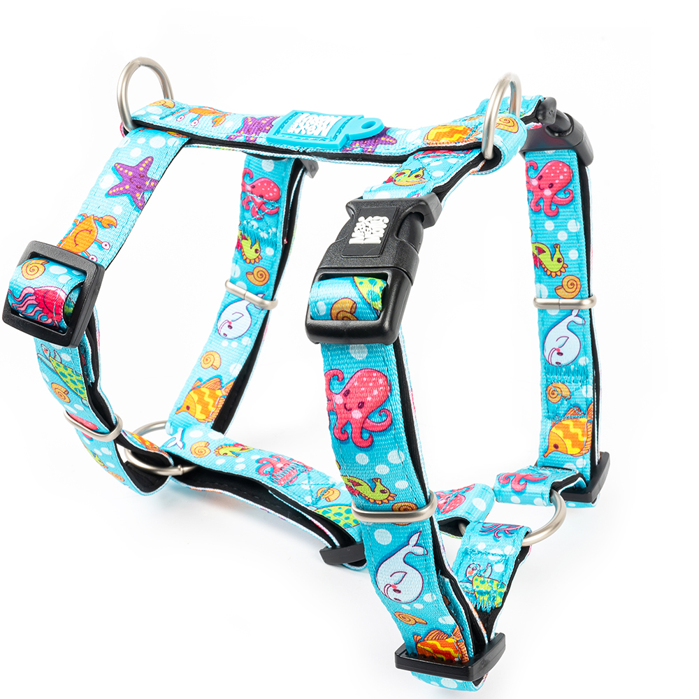 Max & Molly Blue Ocean Harness for Dogs (Blue) image 1
