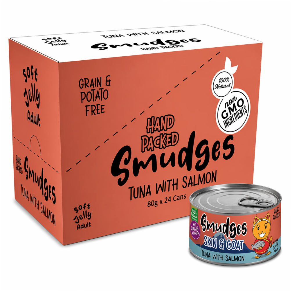 Smudges Tuna Flakes with Salmon in Soft Jelly Adult Cat Wet Food image 8
