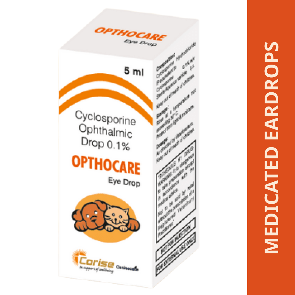 Corise Opthocare Eye Drops (Cyclosporine) for Dogs & Cats (5ml) image 2