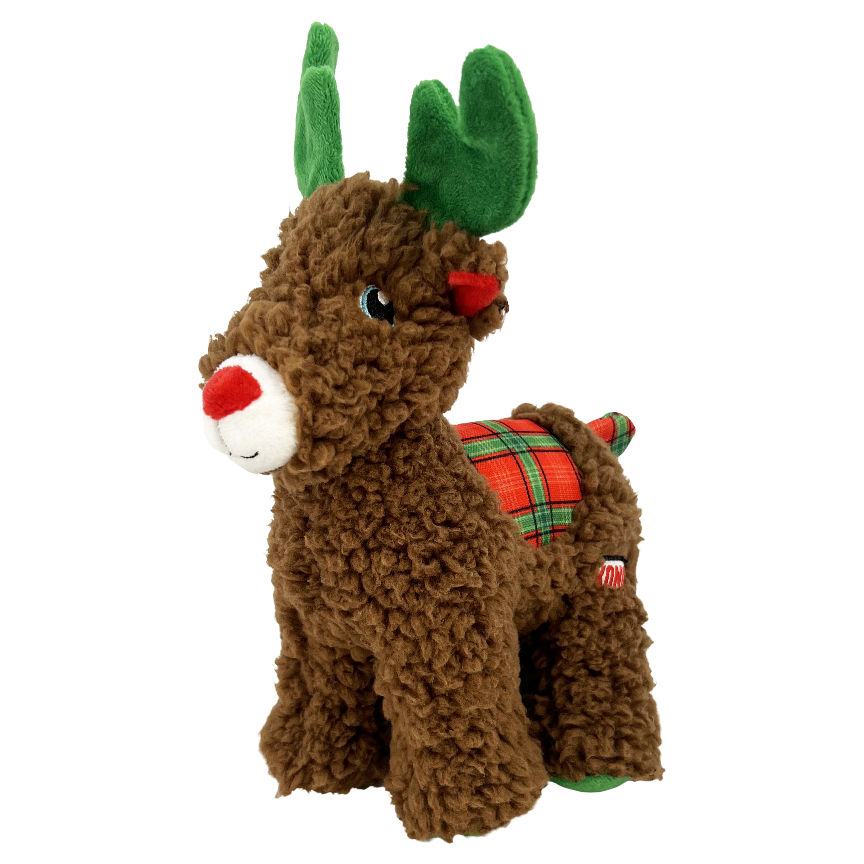 Kong Sherps Reindeer Toy for Dogs (Brown)