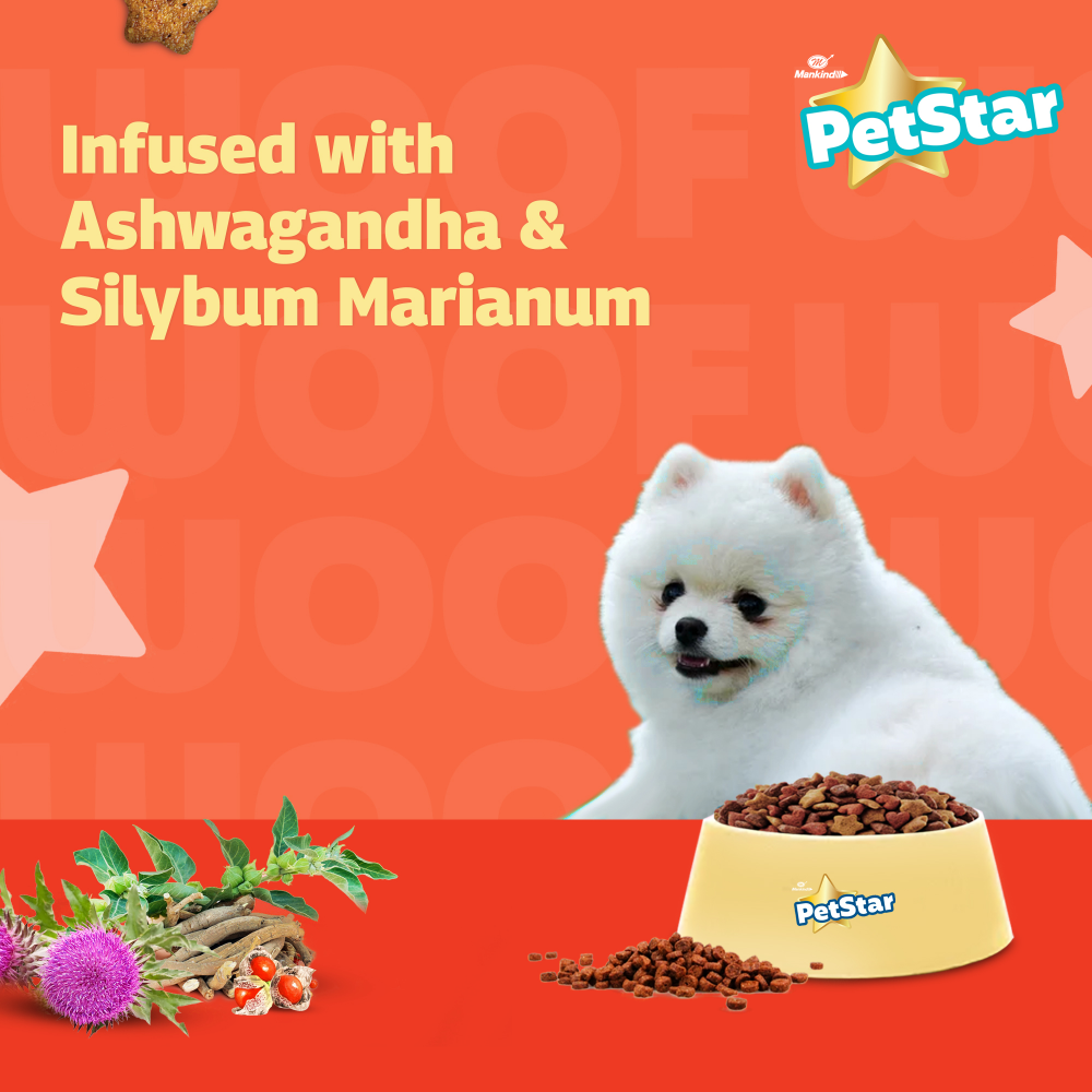 Mankind Petstar Chicken and Wheat Puppy Dry Food image 3