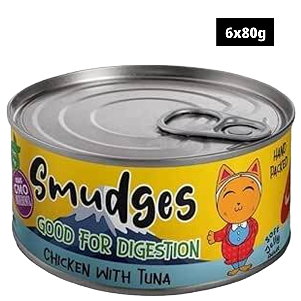Smudges Chicken Flakes with Tuna in Soft Jelly Adult Cat Wet Food image 3