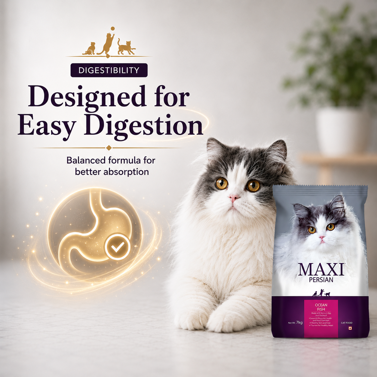 Maxi Persian Adult Cat Dry Food image 5
