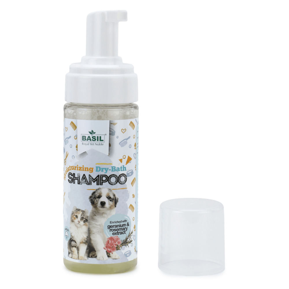 Basil Rosemary & Geranium Dry Dog Shampoo image 4
