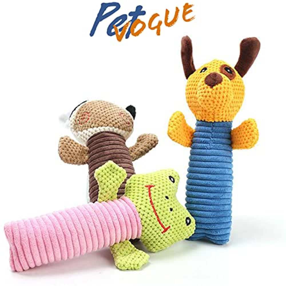 Pet Vogue Dog Shaped Plush Toy for Dogs image 4