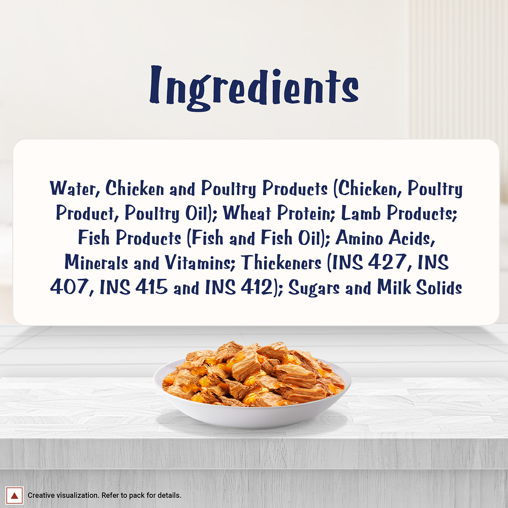 Purina Felix with Chicken in Jelly Complete and Balanced Kitten Cat Wet Food image 4