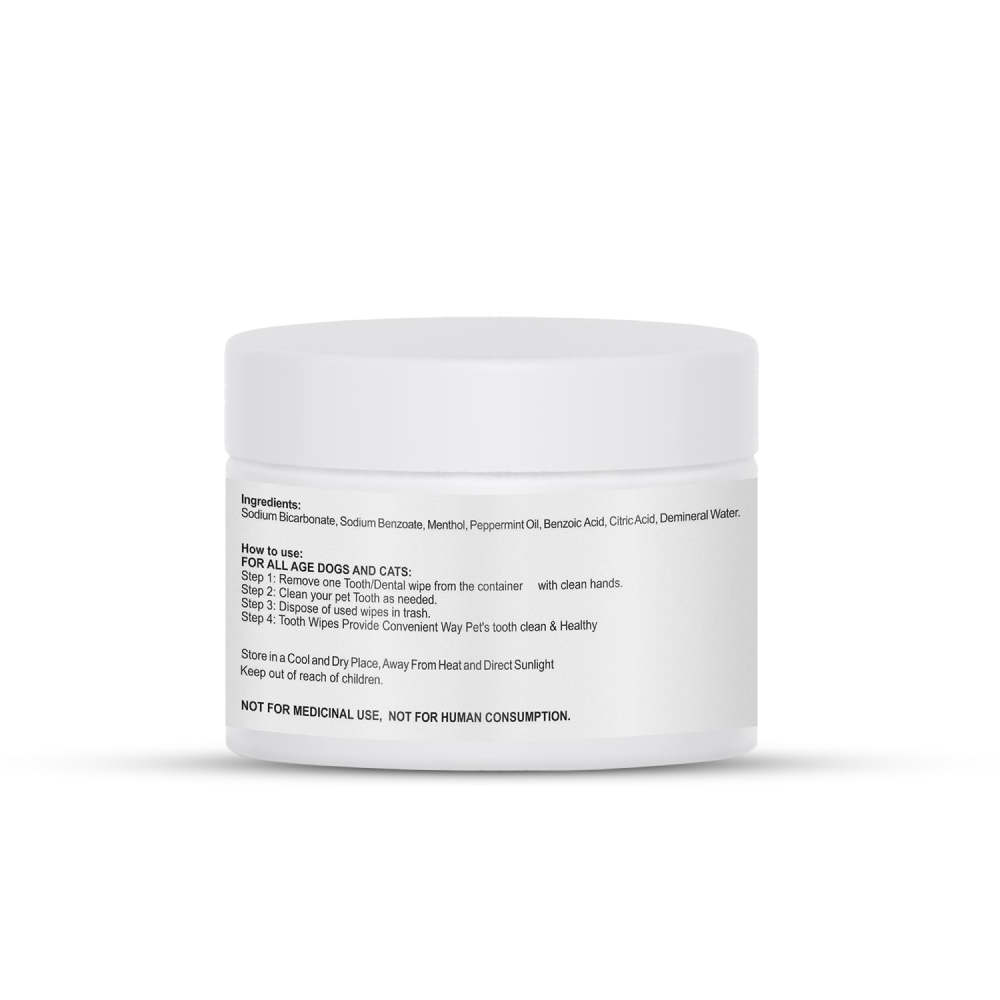 Petvit Dental Wipes for Dogs and Cats image 2