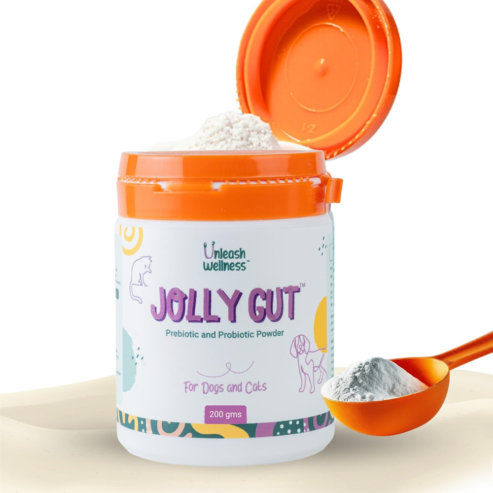 Unleash Wellness Jolly Gut Pre and Pro Biotic Supplement for Dogs and Cats image 10