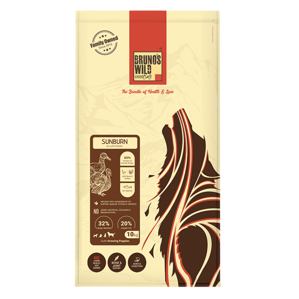 Bruno's Wild Essentials Sunburn Dog Dry Food