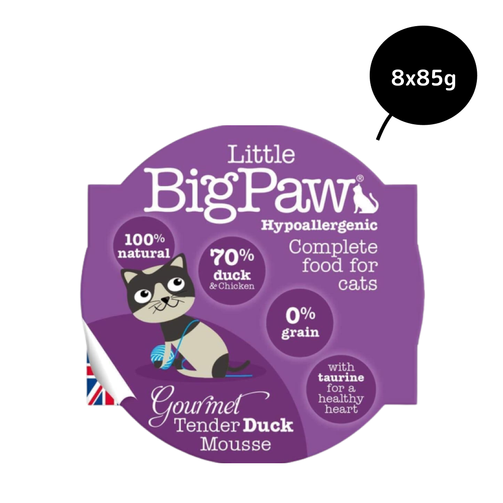 Little Big Paw Tender Duck Mousse Cat Wet Food image 7