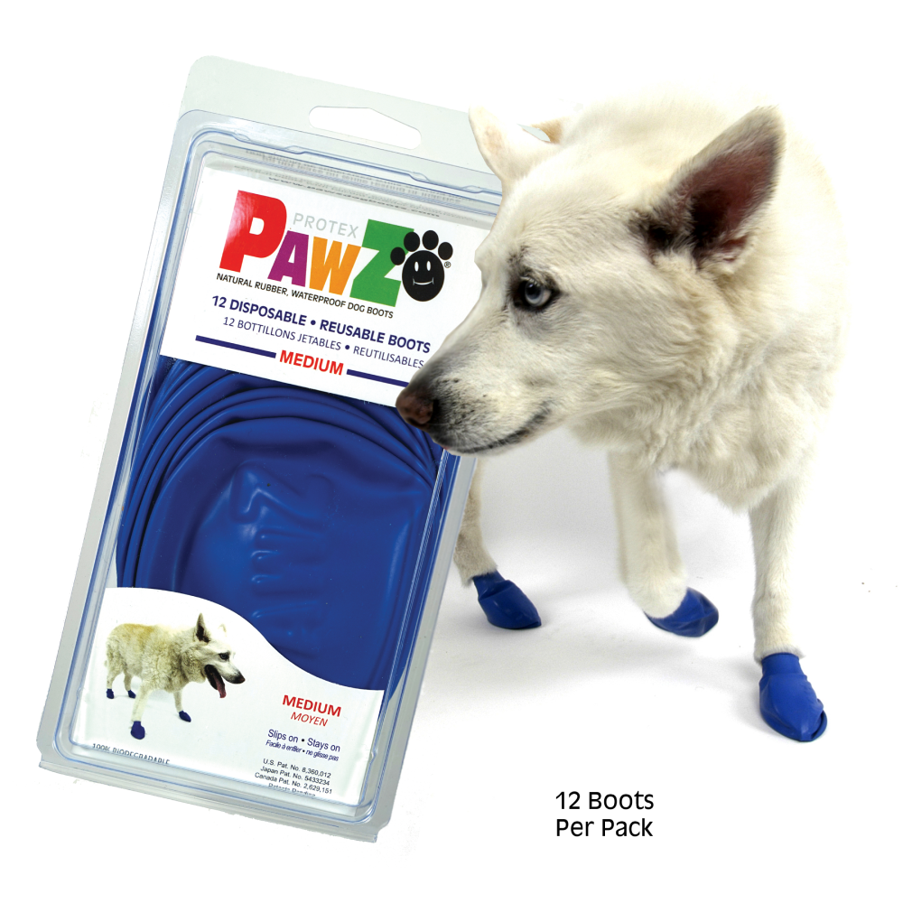 Protex PawZ Disposable and Reusable Boots for Dogs (Blue) image 5