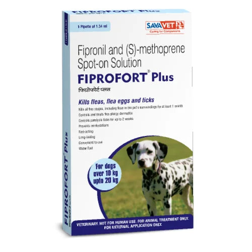 Savavet Fiprofort Plus Spot On for Dogs (10-20kg)