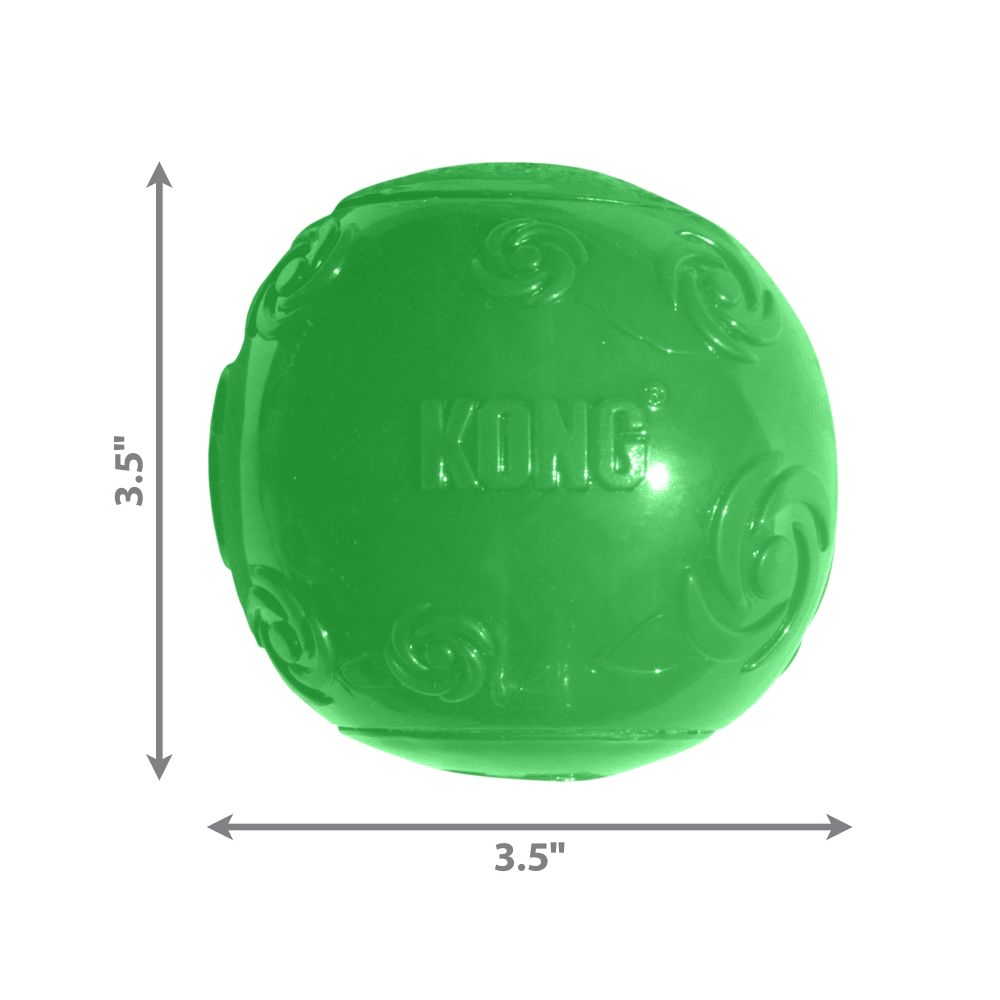 Kong Squeez Ball Toy for Dogs (Green) image 2
