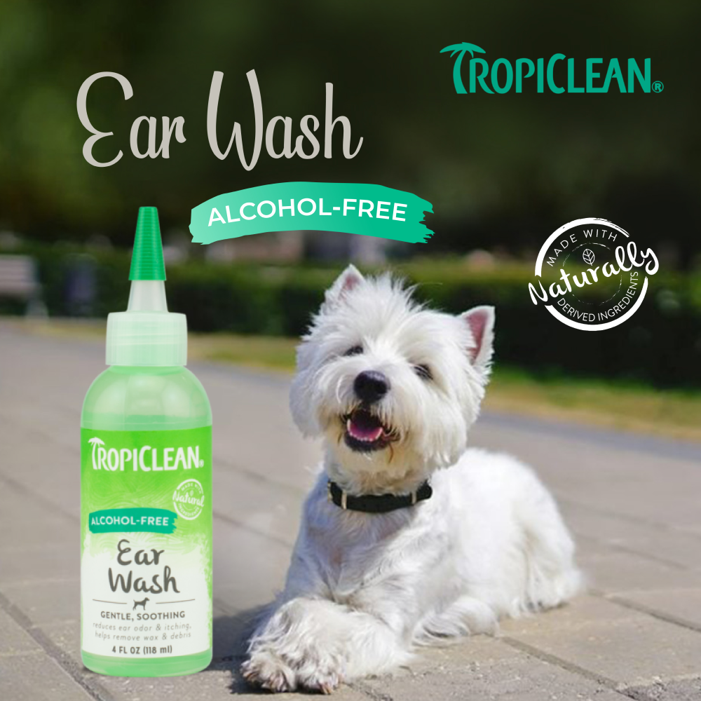 Tropiclean Alcohol Free Ear Wash for Dogs and Cats image 8