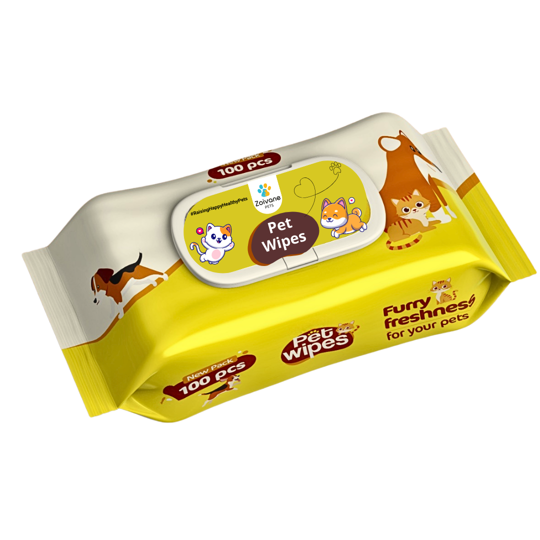 Zoivane Wet Wipes for Dogs and Cats