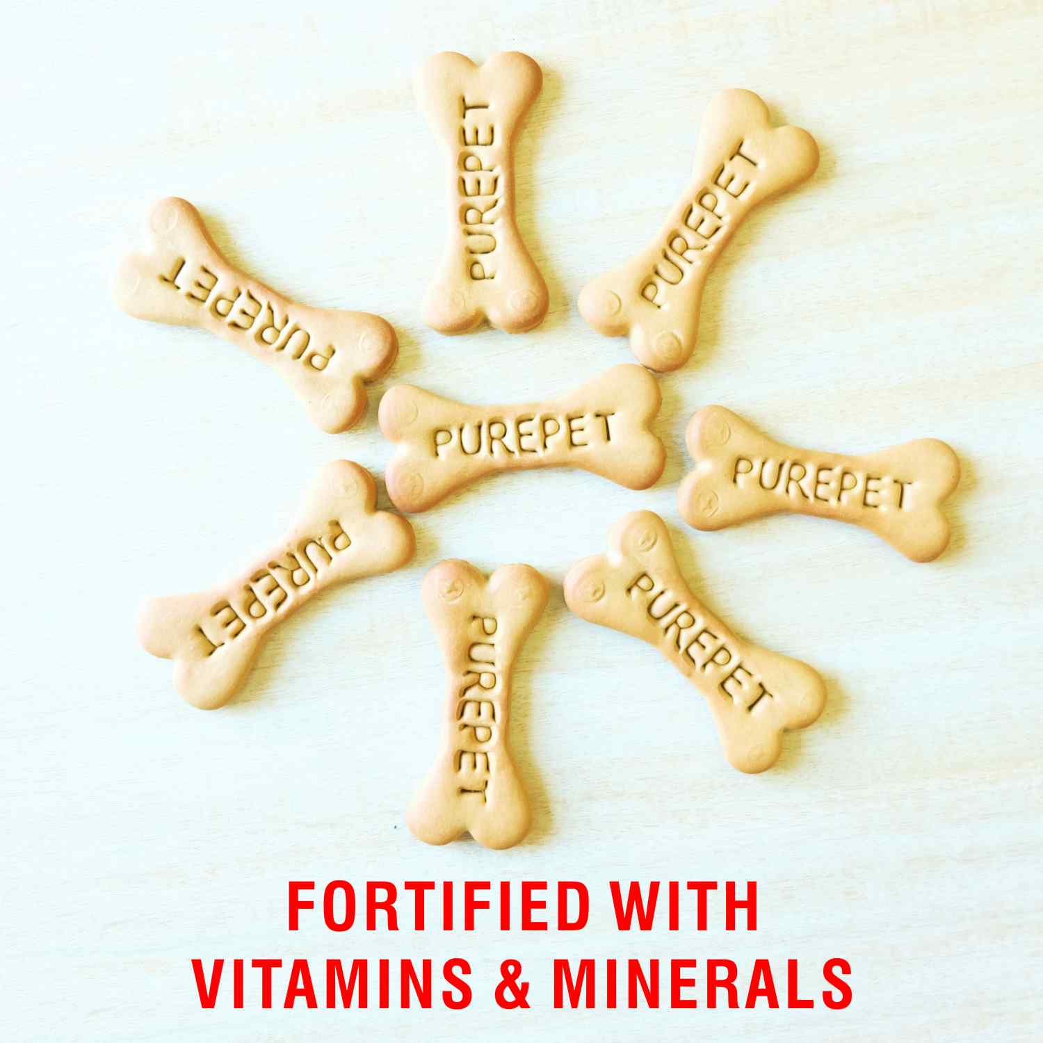 Purepet Mutton Flavour Real Chicken Biscuit Dog Treats image 6
